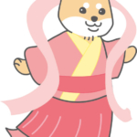 織姫(犬)のイラスト