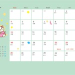 2021年（令和3年）7月のカレンダー