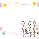 うさぎのフレーム