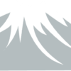 【年賀状パーツ】富士山イラスト（白黒）【無料】